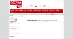 Desktop Screenshot of decadry.com